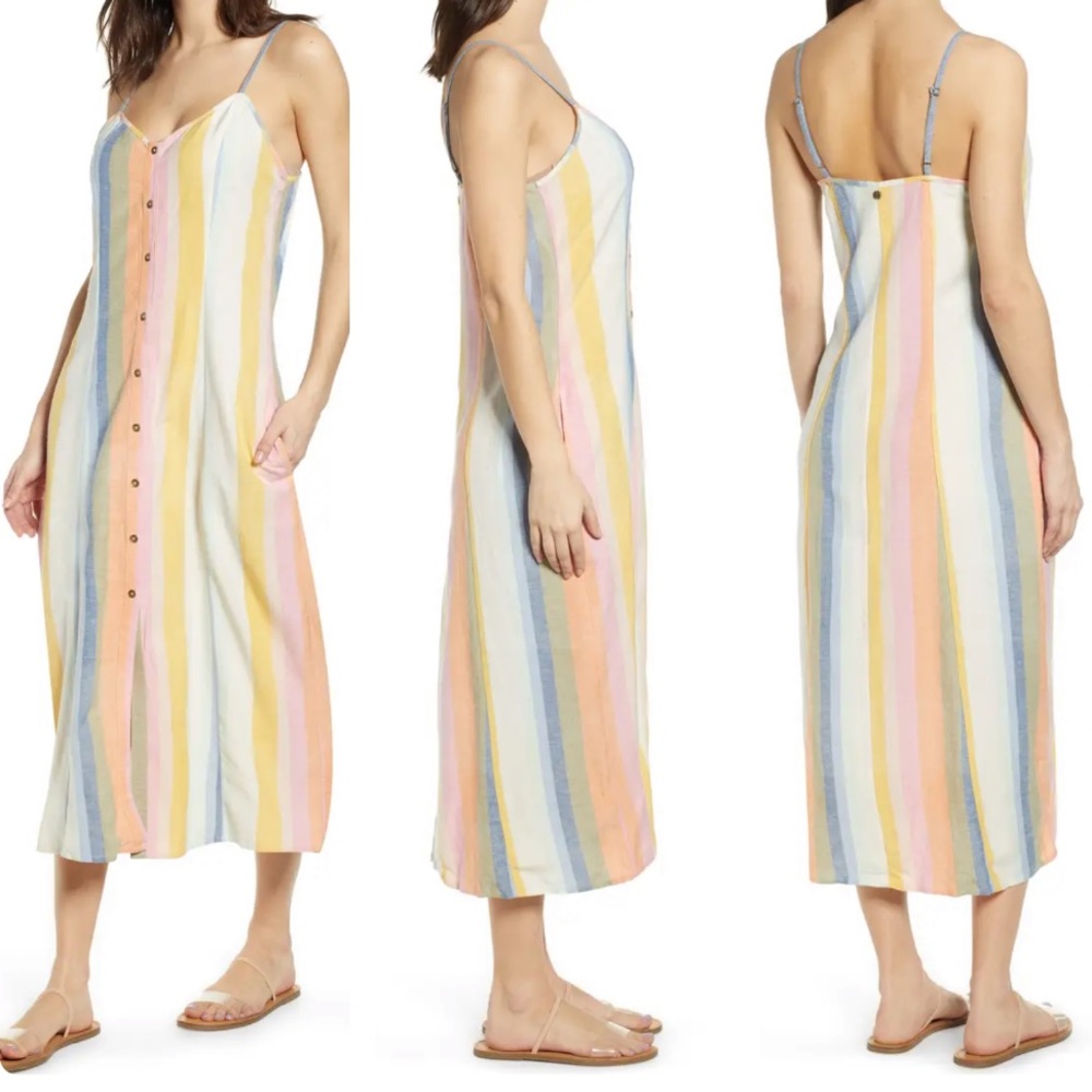 Billabong Lucky Us Midi Sun Dress